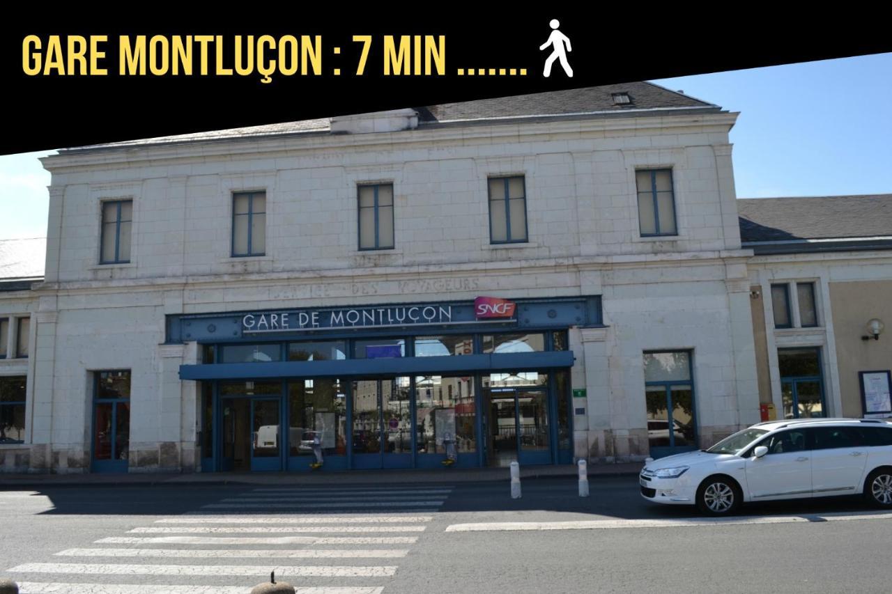 Centre-Ville - Gare - Jardin Wilson - Chateau Bourbon Montluçon Exteriér fotografie