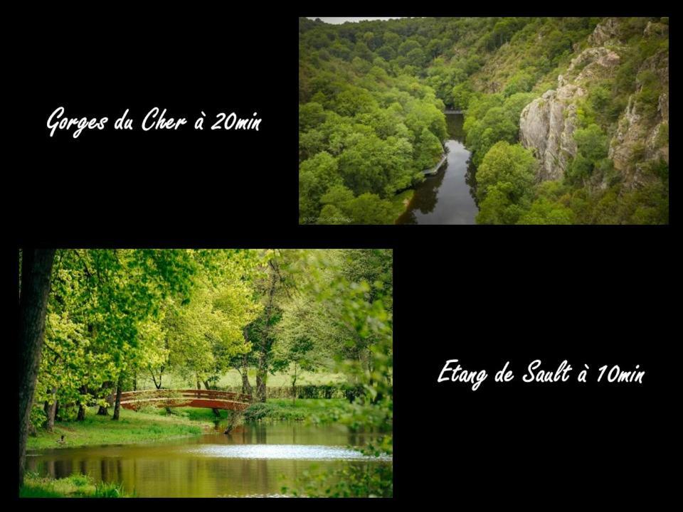 Centre-Ville - Gare - Jardin Wilson - Chateau Bourbon Montluçon Exteriér fotografie