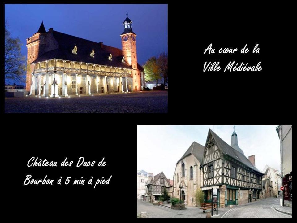 Centre-Ville - Gare - Jardin Wilson - Chateau Bourbon Montluçon Exteriér fotografie